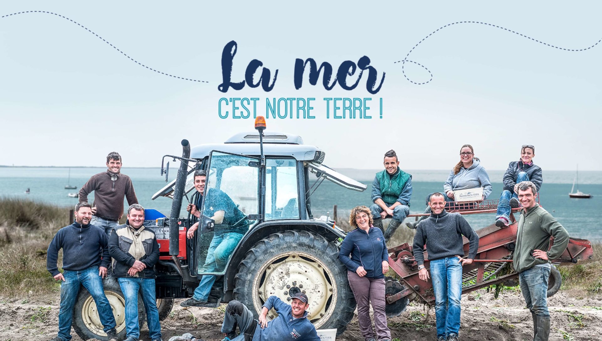 La mer <span>c'est notre terre</span>