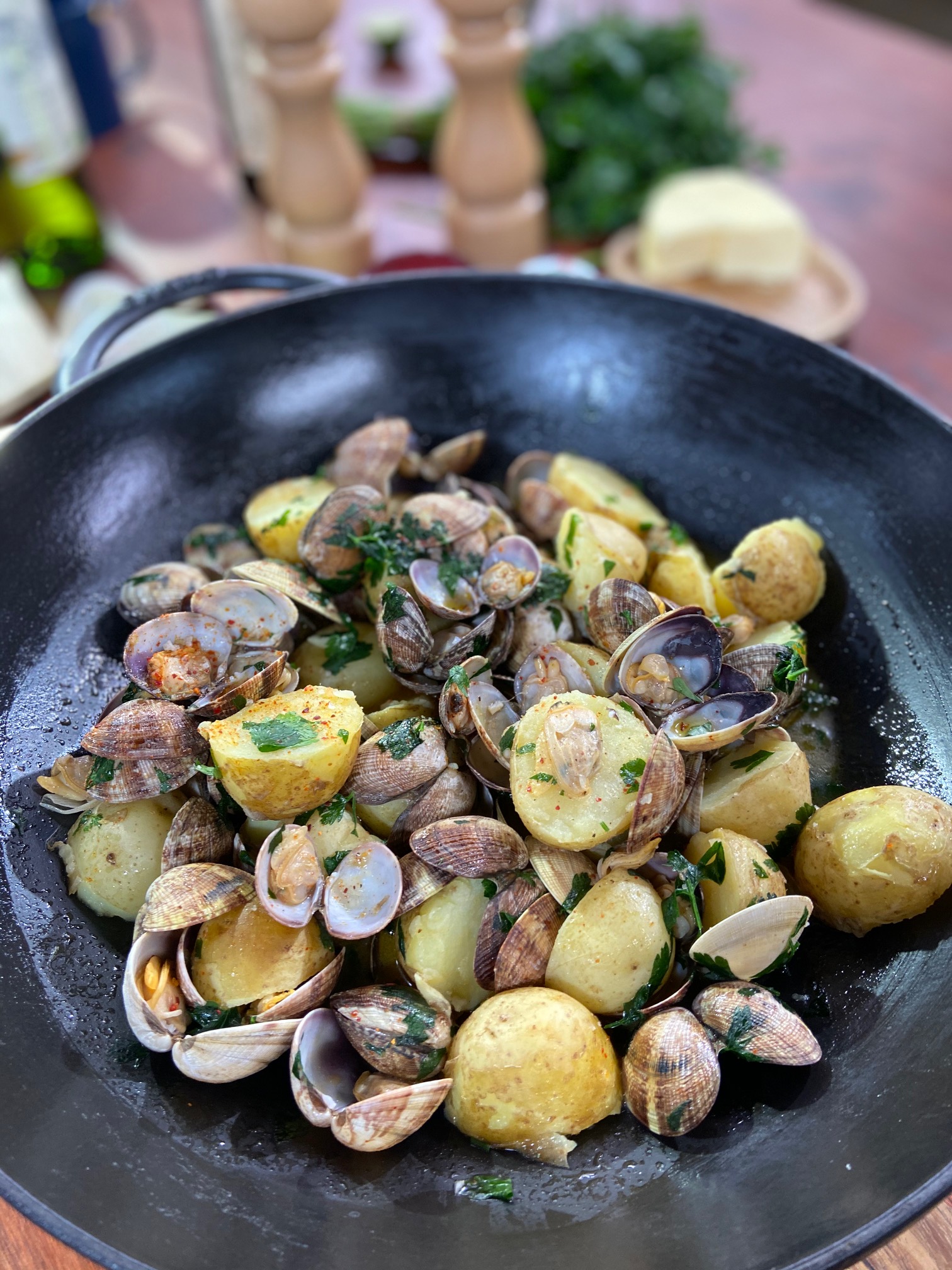 Les Plats En Equilibre De Laurent Mariotte Les Primeur Alle Vongole - Par Laurent Mariotte - La Noirmoutier